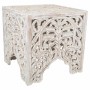 Mesa de Centro Alexandra House Living Blanco Madera de mango Madera MDF 38 x 38 x 38 cm de Alexandra House Living, Mesas - Re...