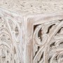 Centre Table Alexandra House Living White Mango wood MDF Wood 38 x 38 x 38 cm by Alexandra House Living, Tables - Ref: D16317...