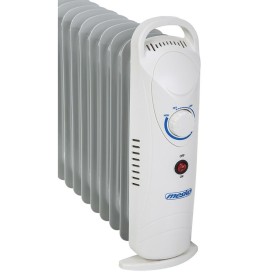 Radiateur à Huile Mesko MS7805 Blanc 1000 W de Mesko, Radiateurs à bain d'huile - Réf : S91106211, Prix : 33,52 €, Remise : %