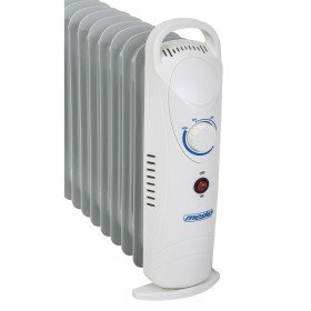 Radiatore a Olio Mesko MS7805 Bianco 1000 W di Mesko, Radiatori ad olio - Rif: S91106211, Prezzo: 33,52 €, Sconto: %