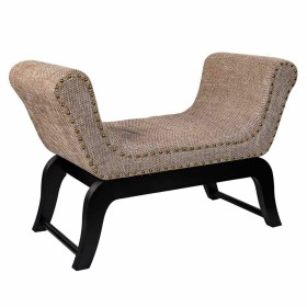 Sillón DKD Home Decor Negro Marrón Poliéster Hierro (64 x 74 x 79 cm) | Tienda24 Tienda24.eu