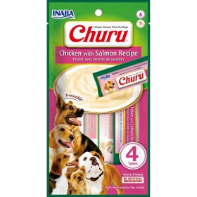 Hundesnack Inaba INABA Churu Pollo con salmon Huhn Lachsfarben Fisch 4 x 14 g von Inaba, Kekse, Plätzchen und Snacks - Ref: S...