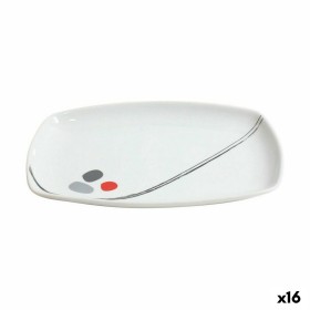 Serving Platter Home Style Zen & Scratch Porcelain Rectangular
