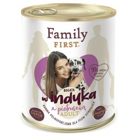 Comida húmeda Family First FF-19035 Pavo 800 g | Tienda24 - Global Online Shop Tienda24.eu