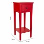 Side table Alexandra House Living Red 33 x 78 x 33 cm | Tienda24 Tienda24.eu