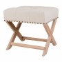 Hocker Alexandra House Living Grau Creme 46 x 46 x 49 cm | Tienda24 Tienda24.eu