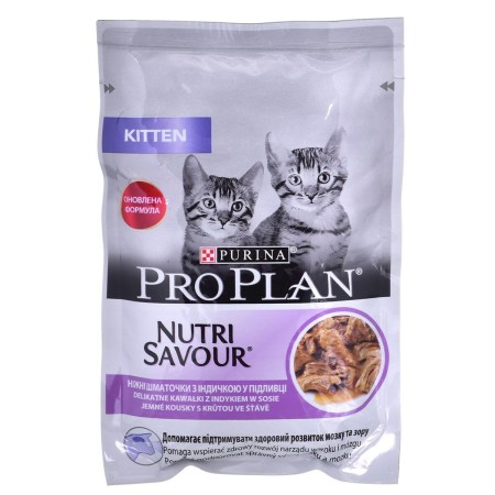 Katzenfutter Purina Pro Plan Kitten Truthahn 85 g | Tienda24 - Global Online Shop Tienda24.eu