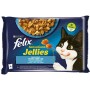 Comida para gato Purina Felix Sensations Salmão Bacalhau 4 x 85 g | Tienda24 - Global Online Shop Tienda24.eu