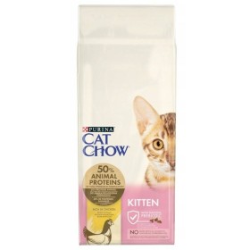 Aliments pour chat Purina CAT CHOW Poulet 15 kg de Purina, Sèche - Réf : S9111034, Prix : 70,71 €, Remise : %