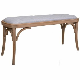 Poltrona DKD Home Decor 66 x 66 x 94 cm Natural Madeira Cinzento claro | Tienda24 Tienda24.eu