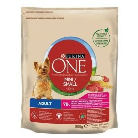 Futter Purina One Mini Erwachsener Rindfleisch 800 g von Purina, Trocken - Ref: S9111091, Preis: 7,57 €, Rabatt: %