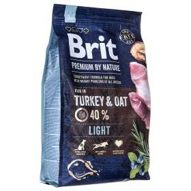 Fodder Brit Premium by Nature Light Adult Turkey 3 Kg by Brit, Dry - Ref: S9111102, Price: 13,73 €, Discount: %