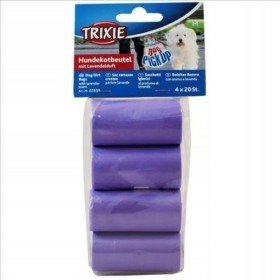 Waste bag Trixie 22839 Purple Plastic (80 Pieces) by Trixie, Bags and excrement collectors - Ref: S9111525, Price: 2,75 €, Di...