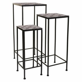 Soporte para Maceta Romimex Multicolor Metal Cerámica 31 x 18 x 12 cm | Tienda24 Tienda24.eu