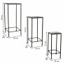 Flower Pot Stand Alexandra House Living Black Iron 30 x 68 x 30 cm | Tienda24 Tienda24.eu