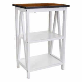 Étagère Home ESPRIT Naturel Bois de paulownia Bois MDF 90 x 37 x 189 cm | Tienda24 Tienda24.eu