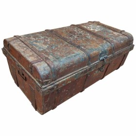 Valise décorative Alexandra House Living Marron Fer Style artisanal 42 x 30 x 76 cm de Alexandra House Living, Boîtes et coff...