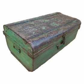 Decorative suitcase Alexandra House Living Green Iron Traditional style 41 x 32 x 74 cm by Alexandra House Living, Storage bo...