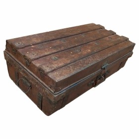 Decorative suitcase Alexandra House Living Brown Iron Traditional style 37 x 24 x 69 cm by Alexandra House Living, Storage bo...