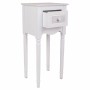 Nightstand Alexandra House Living White 26 x 72 x 33 cm | Tienda24 Tienda24.eu