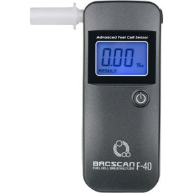 Digital alcohol tester Bacscan F-40 Grey by Bacscan, Alcohol Testers - Ref: S9112084, Price: 76,28 €, Discount: %