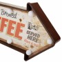 Wandsteckdose Alexandra House Living Coffee Weiß Eisen 27 x 5 x 65 cm Beleuchtung | Tienda24 Tienda24.eu