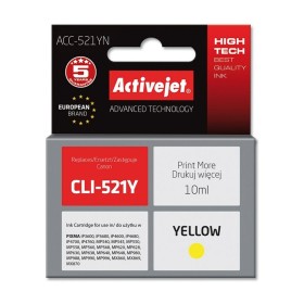 Cartucho de Tinta Original Activejet ACC-521YN Amarillo de Activejet, Tóners y tinta de impresora - Ref: S9112433, Precio: 5,...