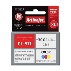 Cartuccia ad Inchiostro Originale Activejet AC-511R Ciano/Magenta/Giallo di Activejet, Toner e inchiostro per stampante - Rif...