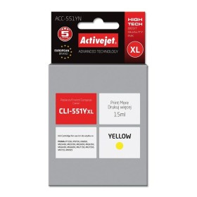 Cartouche d'encre originale Activejet ACC-551YN Jaune de Activejet, Toners et encre pour imprimante - Réf : S9112448, Prix : ...