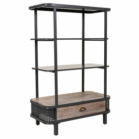 Shelves Vinthera Moa Steel Black 40 x 18 x 20 cm (6 Units) | Tienda24 Tienda24.eu