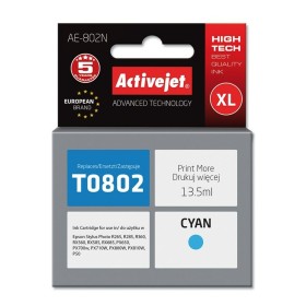 Original Tintenpatrone Activejet AE-802N Türkis von Activejet, Toner und Druckertinte - Ref: S9112479, Preis: 6,32 €, Rabatt: %