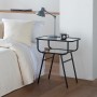 Nightstand Alexandra House Living Black 35 x 65 x 60 cm | Tienda24 Tienda24.eu