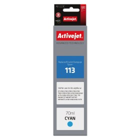 Original Tintenpatrone Activejet AE-113C Türkis von Activejet, Toner und Druckertinte - Ref: S9112545, Preis: 2,60 €, Rabatt: %