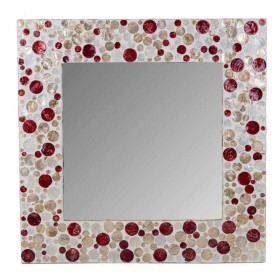 Wall mirror Alexandra House Living Golden Plastic 5 x 69 x 70 cm Circular | Tienda24 Tienda24.eu