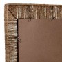 Wall mirror Alexandra House Living Brown Jute 3 x 61 x 91 cm | Tienda24 Tienda24.eu