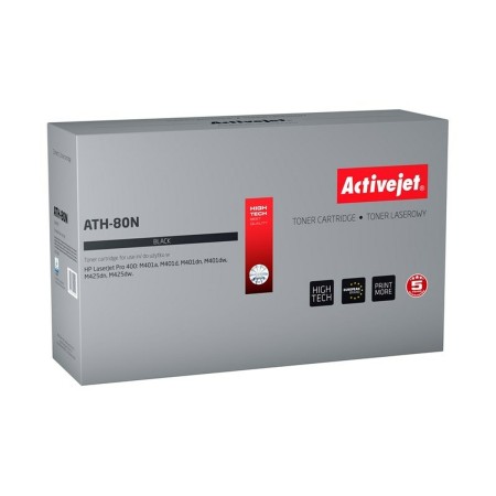 Toner Activejet ATH-80N Noir de Activejet, Toners et encre pour imprimante - Réf : S9112860, Prix : 24,30 €, Remise : %