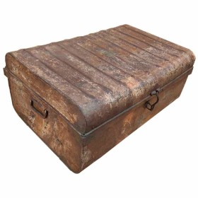 Decorative suitcase Alexandra House Living Brown Iron Traditional style 49 x 33 x 71 cm by Alexandra House Living, Storage bo...