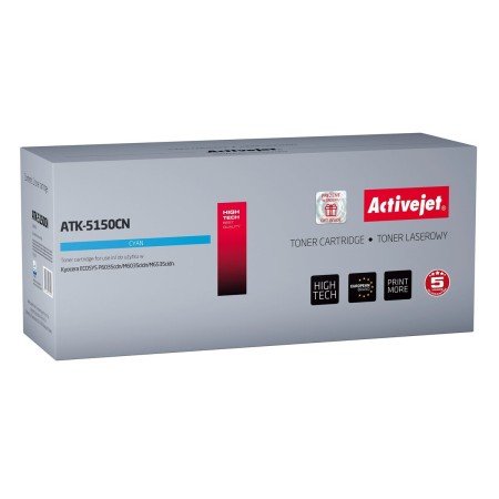 Toner Compatibile Activejet ATK-5150CN Ciano | Tienda24 - Global Online Shop Tienda24.eu