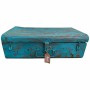 Valigia decorativa Alexandra House Living Azzurro Ferro Stile artigianale 39 x 22 x 67 cm di Alexandra House Living, Scatole ...