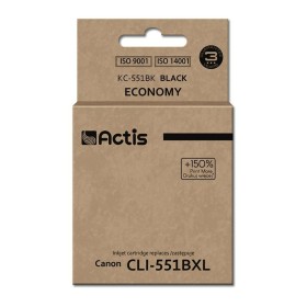 Cartouche d'Encre Compatible Actis KC-551Bk Noir de Actis, Toners et encre pour imprimante - Réf : S9113311, Prix : 3,98 €, R...