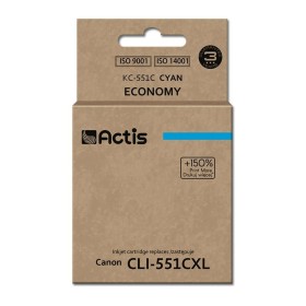 Cartouche d'Encre Compatible Actis KC-551C Cyan de Actis, Toners et encre pour imprimante - Réf : S9113312, Prix : 3,98 €, Re...