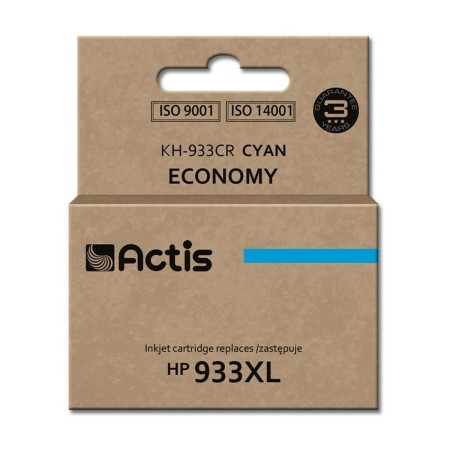 Original Ink Cartridge Actis KH-933CR Blue Cyan | Tienda24 - Global Online Shop Tienda24.eu