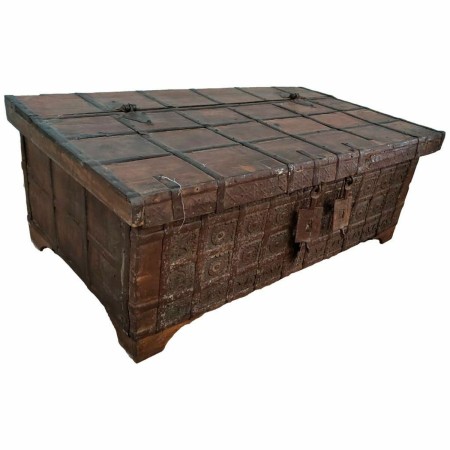 Coffre Alexandra House Living Marron Bois Recyclé 70 x 45 x 119 cm | Tienda24 Tienda24.eu