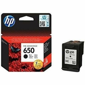 Cartouche d'encre originale HP 650 Noir de HP, Toners et encre pour imprimante - Réf : S9113603, Prix : 20,99 €, Remise : %