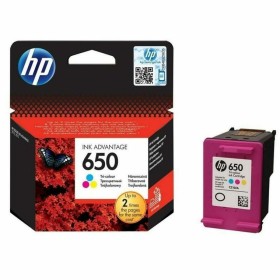 Cartouche d'encre originale HP 650 Cyan/Magenta/Jaune de HP, Toners et encre pour imprimante - Réf : S9113604, Prix : 18,13 €...