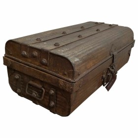 Valise décorative Alexandra House Living Marron Fer Style artisanal 33 x 23 x 60 cm de Alexandra House Living, Boîtes et coff...