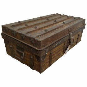 Valise décorative Alexandra House Living Marron Fer Style artisanal 31 x 19 x 52 cm de Alexandra House Living, Boîtes et coff...