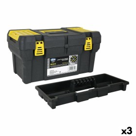 Caja de Herramientas Dem Brico Amarillo Negro 49 x 26,5 x 25,5