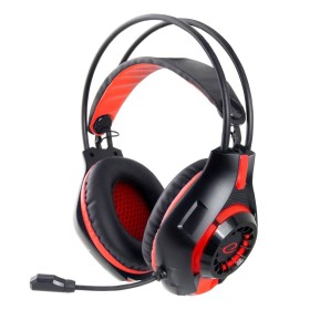 Auriculares com microfone Esperanza EGH420R Preto Vermelho de Esperanza, Auriculares com microfones - Ref: S9114314, Preço: 1...