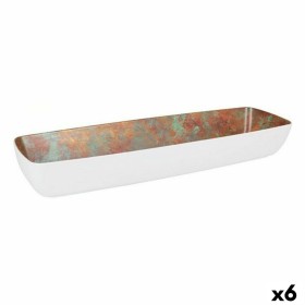 Schüssel Viejo Valle Weiß Melamine 53 x 16,2 x 7,5 cm (6 Stück)